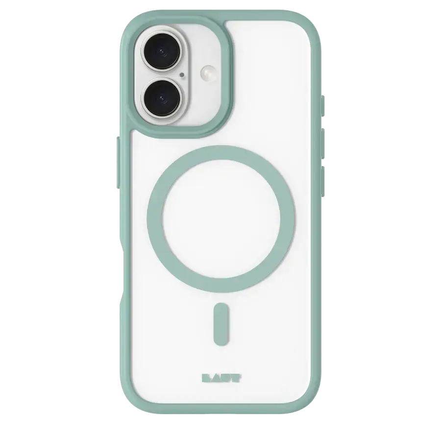 Чохол LAUT HUEX PROTECT case with MagSafe for iPhone 16 Plus - Silt Green (L_IP24C_HPT_GN)