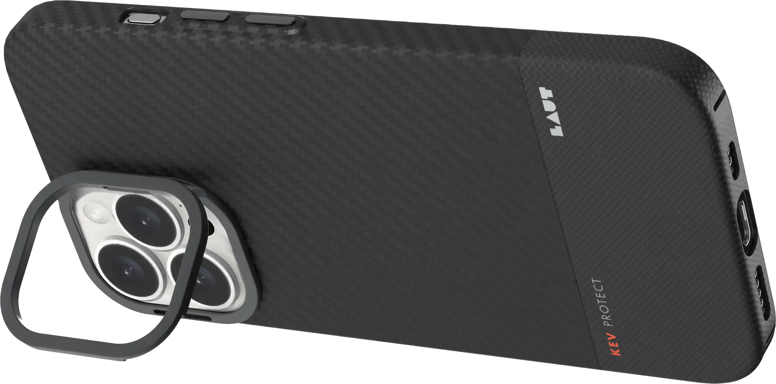 Чохол LAUT KEV PROTECT для iPhone 16 Pro Max з MagSafe - Black (L_IP24D_KE_BK)