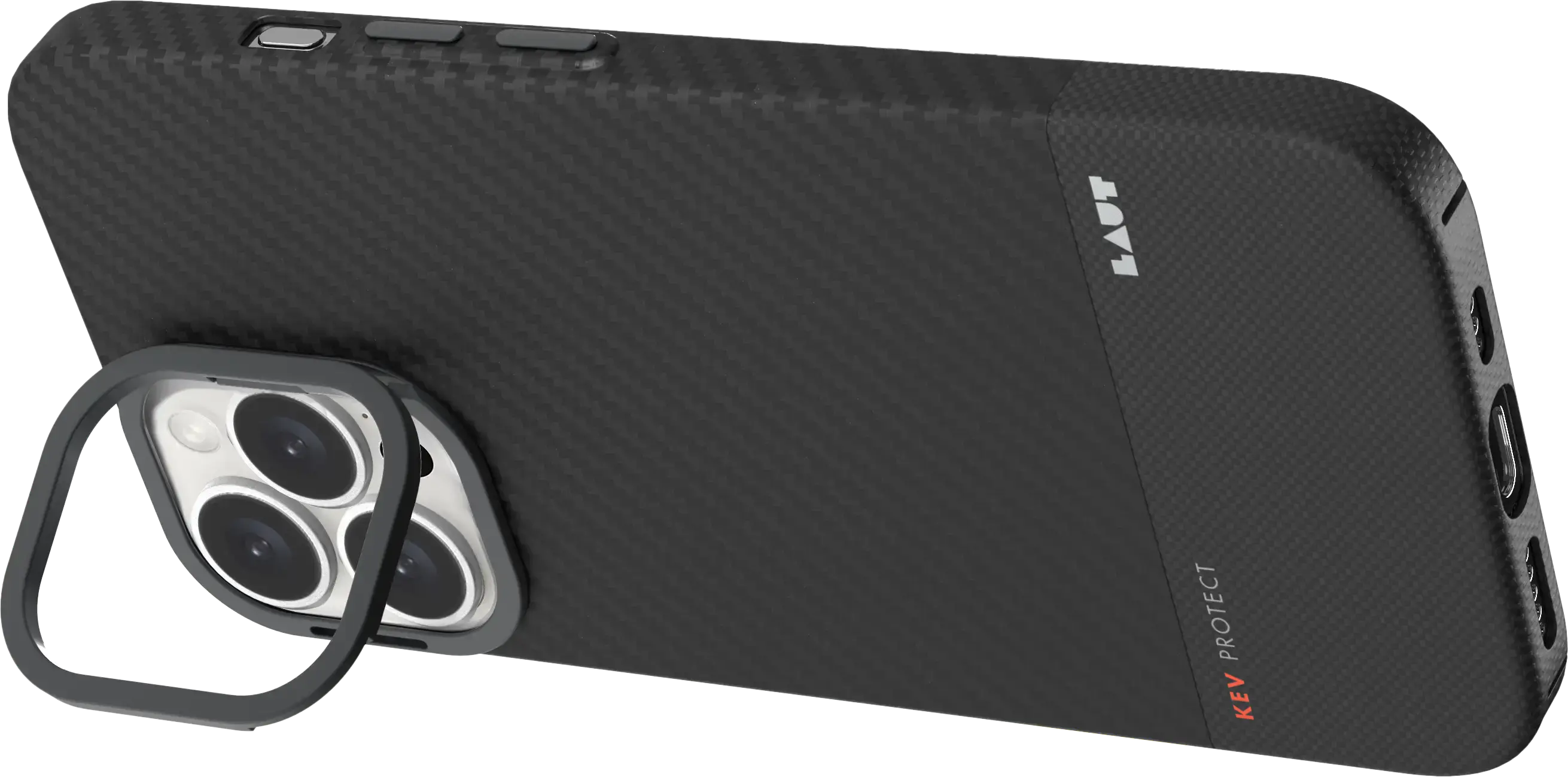 Чохол LAUT KEV PROTECT з MagSafe для iPhone 16 Pro - Black (L_IP24B_KE_BK)
