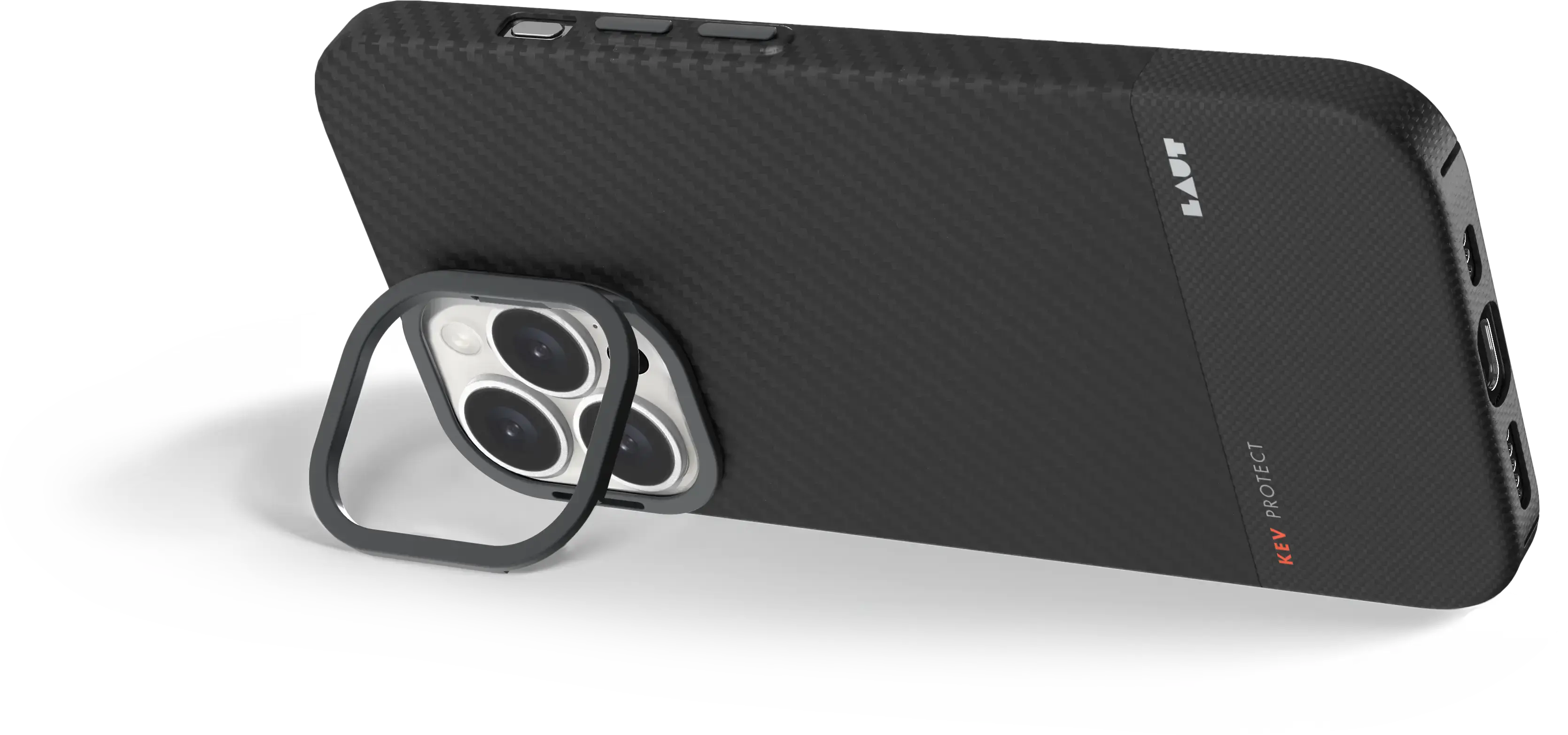 Чохол LAUT KEV PROTECT з MagSafe для iPhone 16 Pro - Black (L_IP24B_KE_BK)