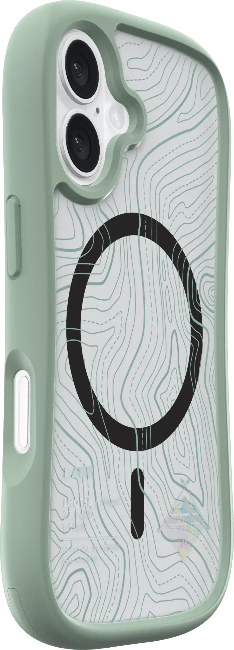 Чохол LAUT POP ADVENTURE case with MagSafe for iPhone 16 Plus - Silt Green (L_IP24C_PA_GN)