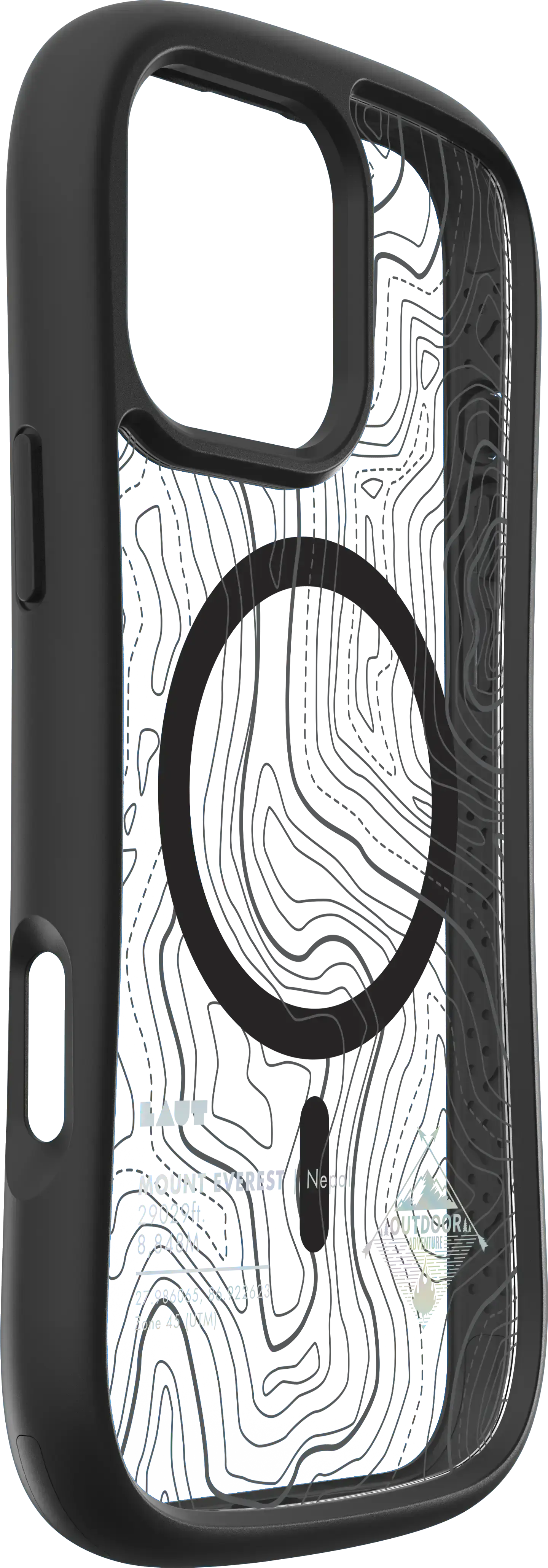 Чехол LAUT POP ADVENTURE case with MagSafe for iPhone 16 Pro Max - Midnight (L_IP24D_PA_BK)