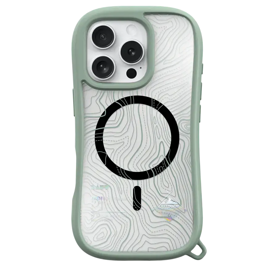 Чохол LAUT POP ADVENTURE case with MagSafe for iPhone 16 Pro - Silt Green (L_IP24B_PA_GN)