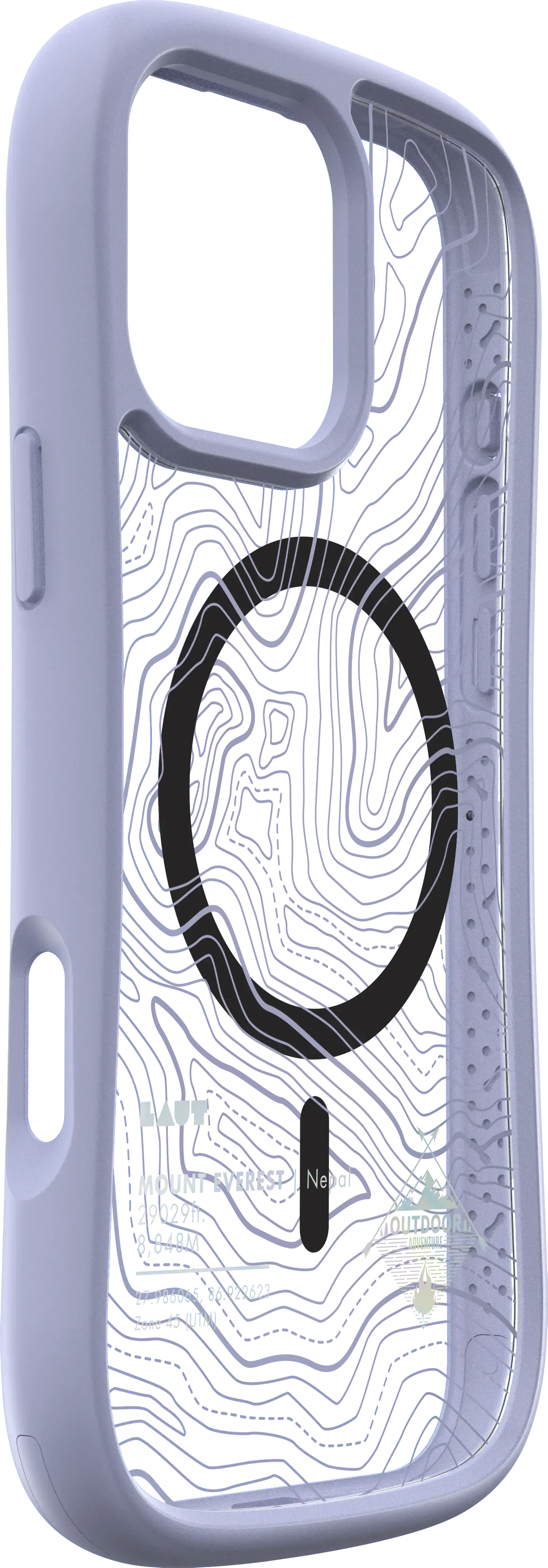 Чохол LAUT POP ADVENTURE case with MagSafe for iPhone 16 Pro - Spring Violet (L_IP24B_PA_PU)