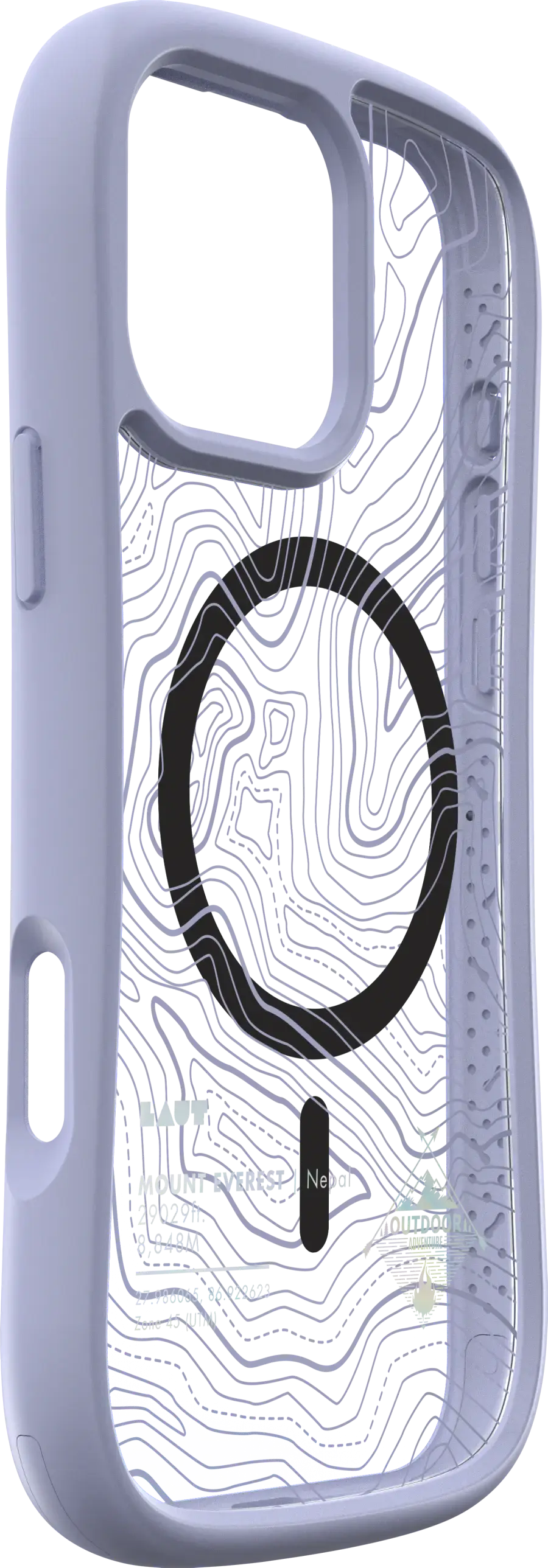 Чехол LAUT POP ADVENTURE case with MagSafe for iPhone 16 Pro - Spring Violet (L_IP24B_PA_PU)