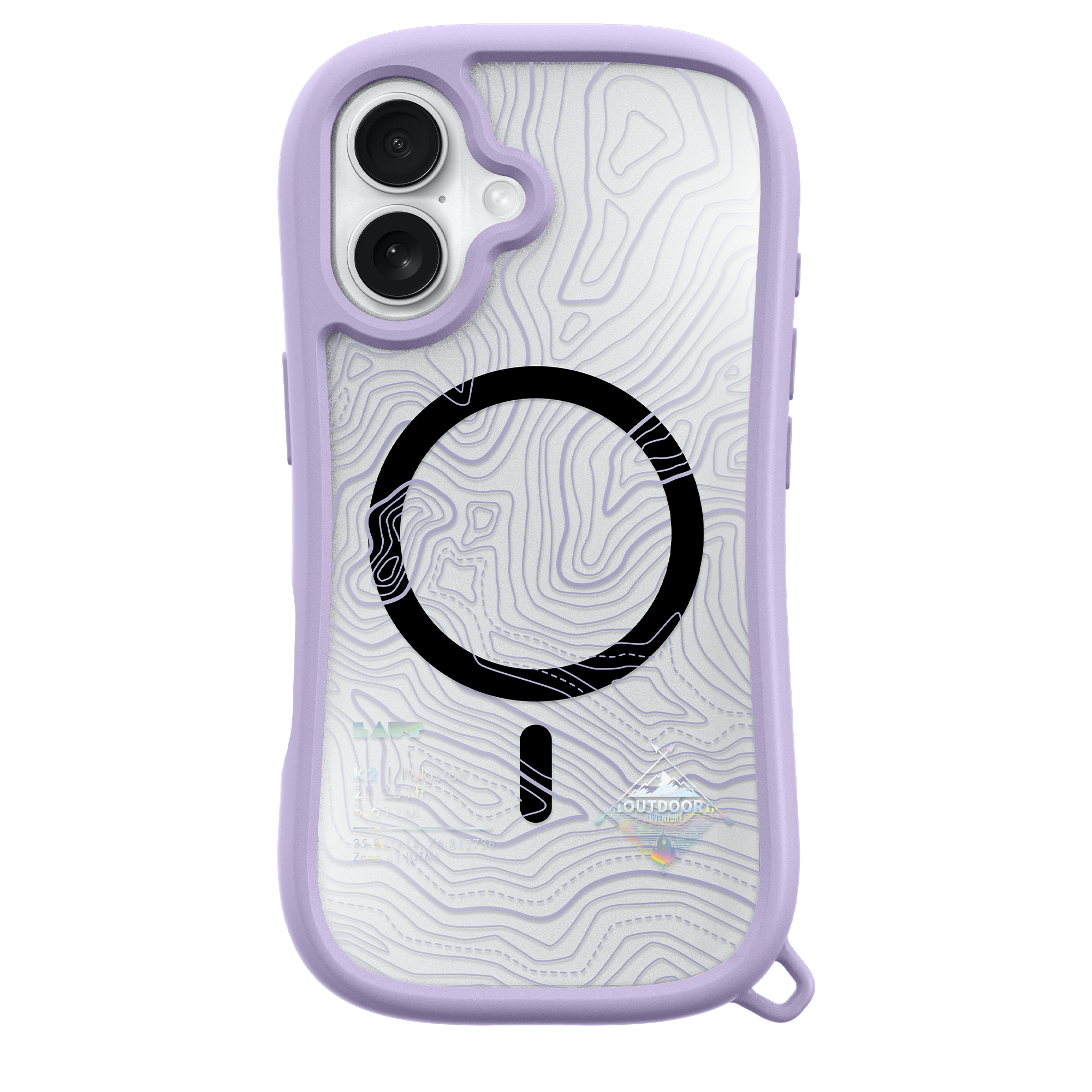 Чохол LAUT POP ADVENTURE case with MagSafe for iPhone 16 - Spring Violet (L_IP24A_PA_PU)