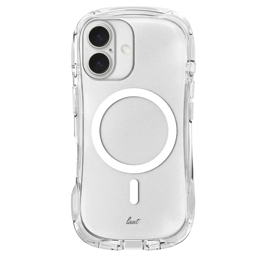 Чехол LAUT POP LUME case with MagSafe for iPhone 16 Plus - Crystal (L_IP24C_PL_UC)