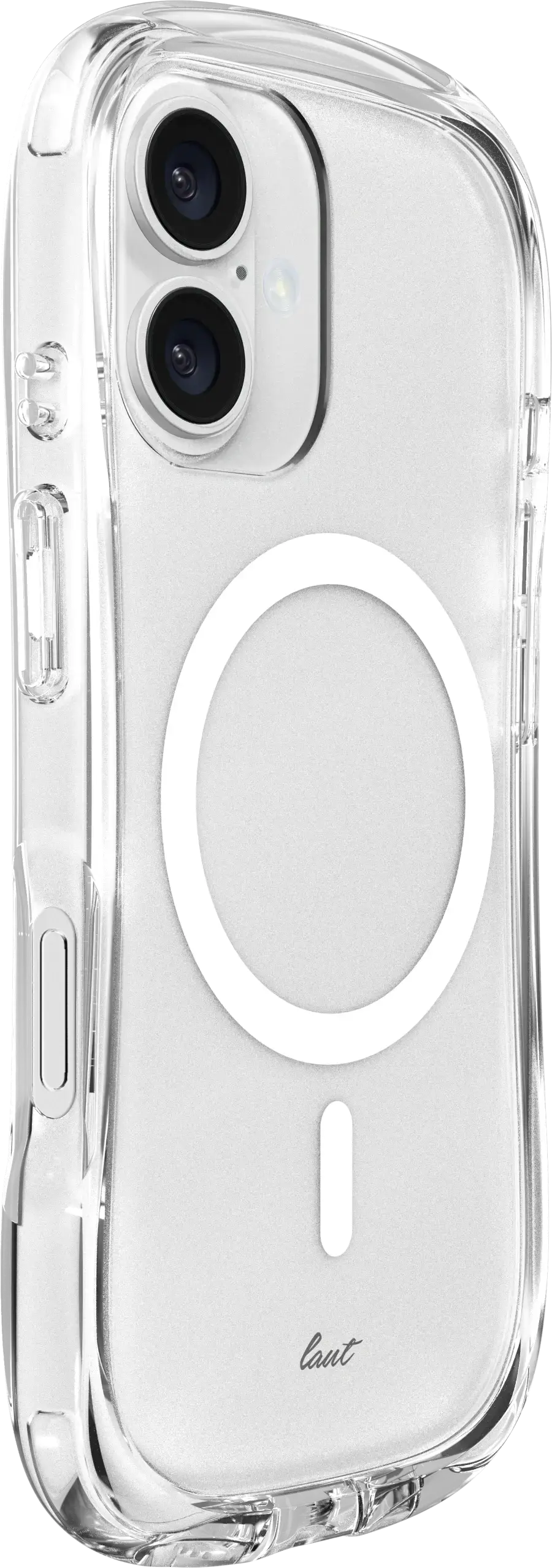 Чехол LAUT POP LUME case with MagSafe for iPhone 16 Plus - Crystal (L_IP24C_PL_UC)