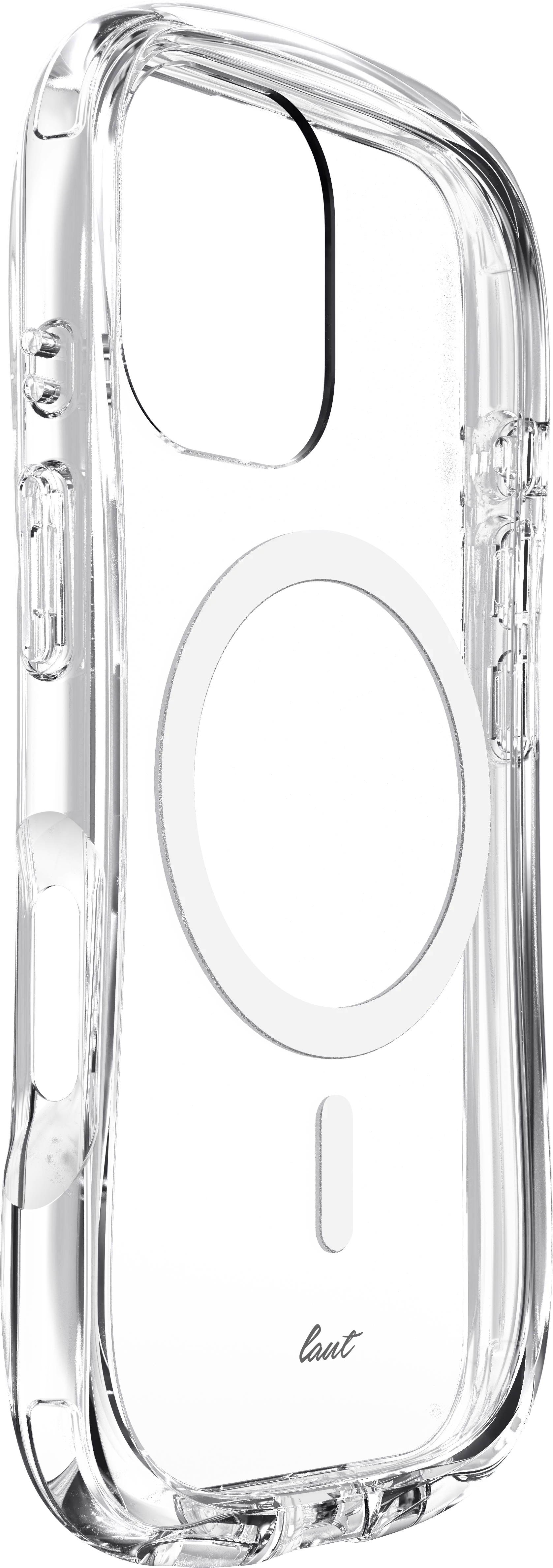 Чехол LAUT POP LUME case with MagSafe for iPhone 16 Plus - Crystal (L_IP24C_PL_UC)