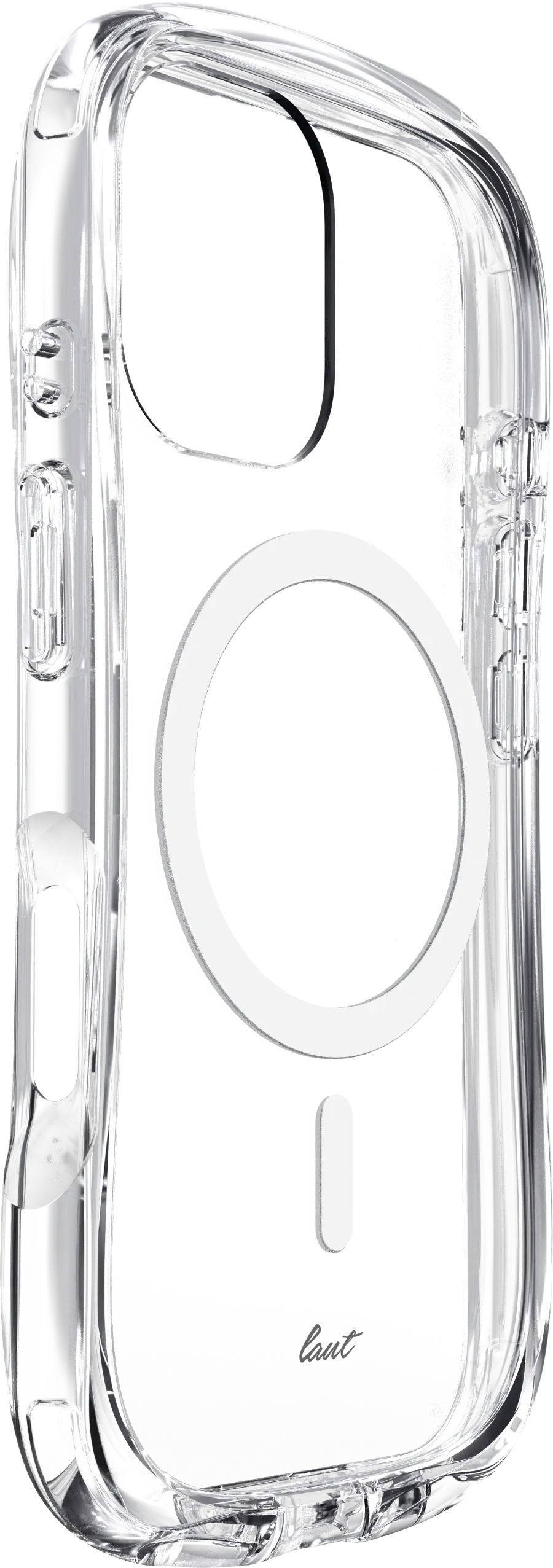 Чехол LAUT POP LUME case with MagSafe for iPhone 16 Plus - Crystal (L_IP24C_PL_UC)