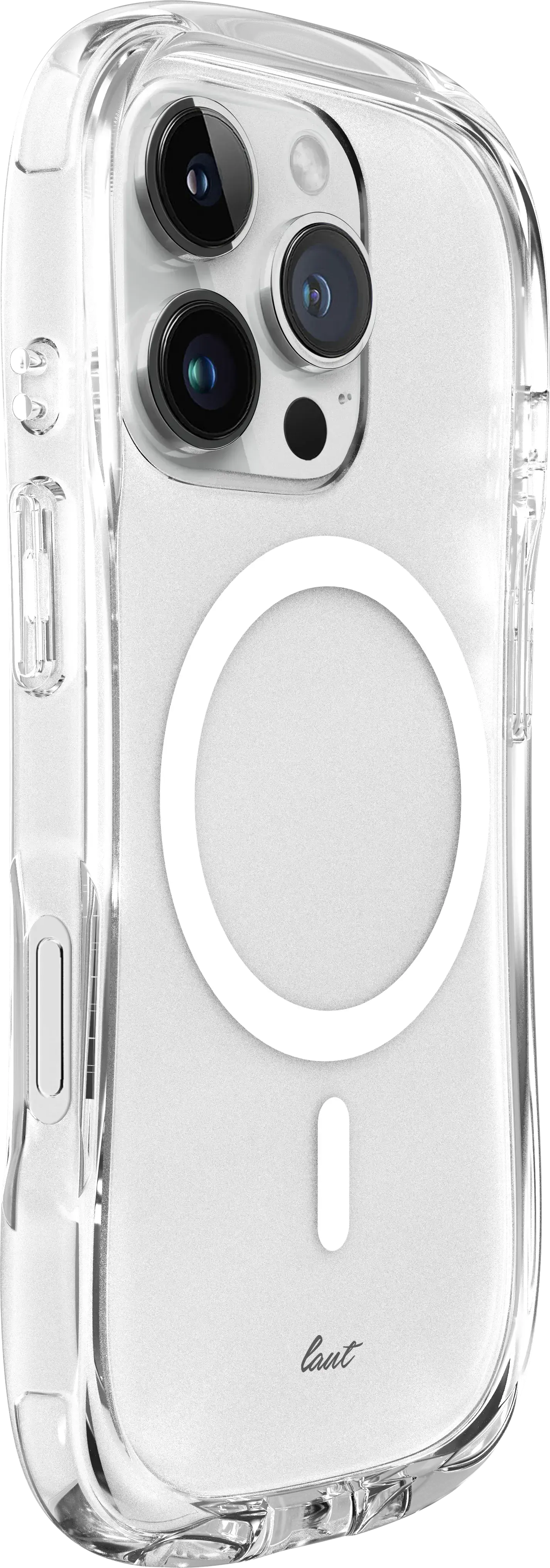 Чохол LAUT POP LUME case with MagSafe for iPhone 16 Pro - Crystal (L_IP24B_PL_UC)