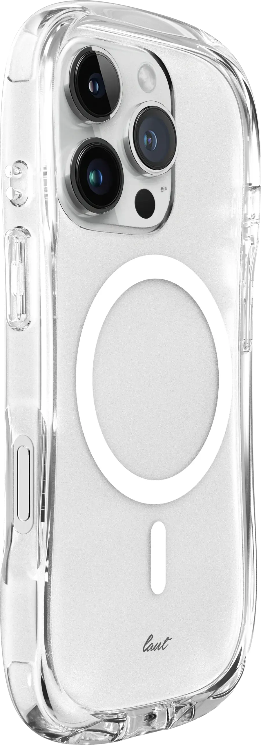 Чохол LAUT POP LUME case with MagSafe for iPhone 16 Pro Max - Crystal (L_IP24D_PL_UC)