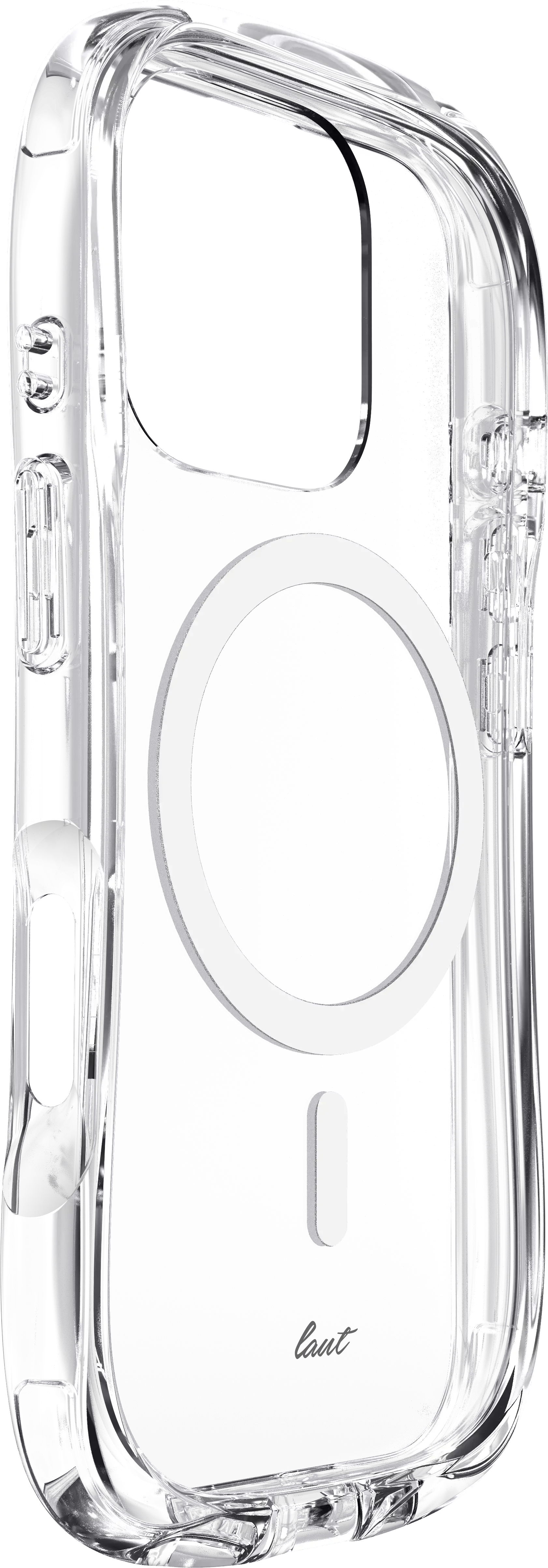Чехол LAUT POP LUME case with MagSafe for iPhone 16 Pro Max - Crystal (L_IP24D_PL_UC)