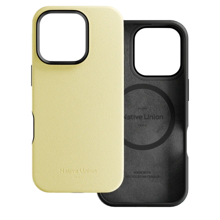 Чохол Native Union Active Case для iPhone 16 Pro Max - Lemon (ACTCSE‑LMO-NP24PM)