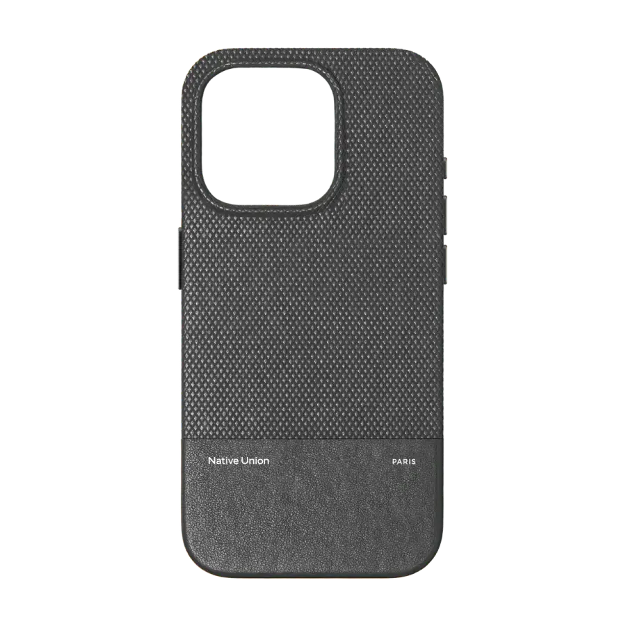 Чохол Native Union (RE) Classic Case для iPhone 16 - Black (RECLA‑BLK-NP24)