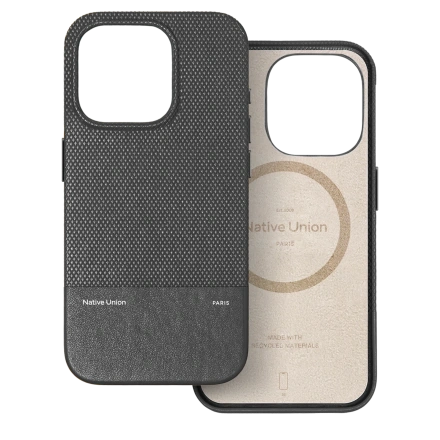 Чохол Native Union (RE) Classic Case для iPhone 16 Pro Max - Black (RECLA‑BLK-NP24PM)