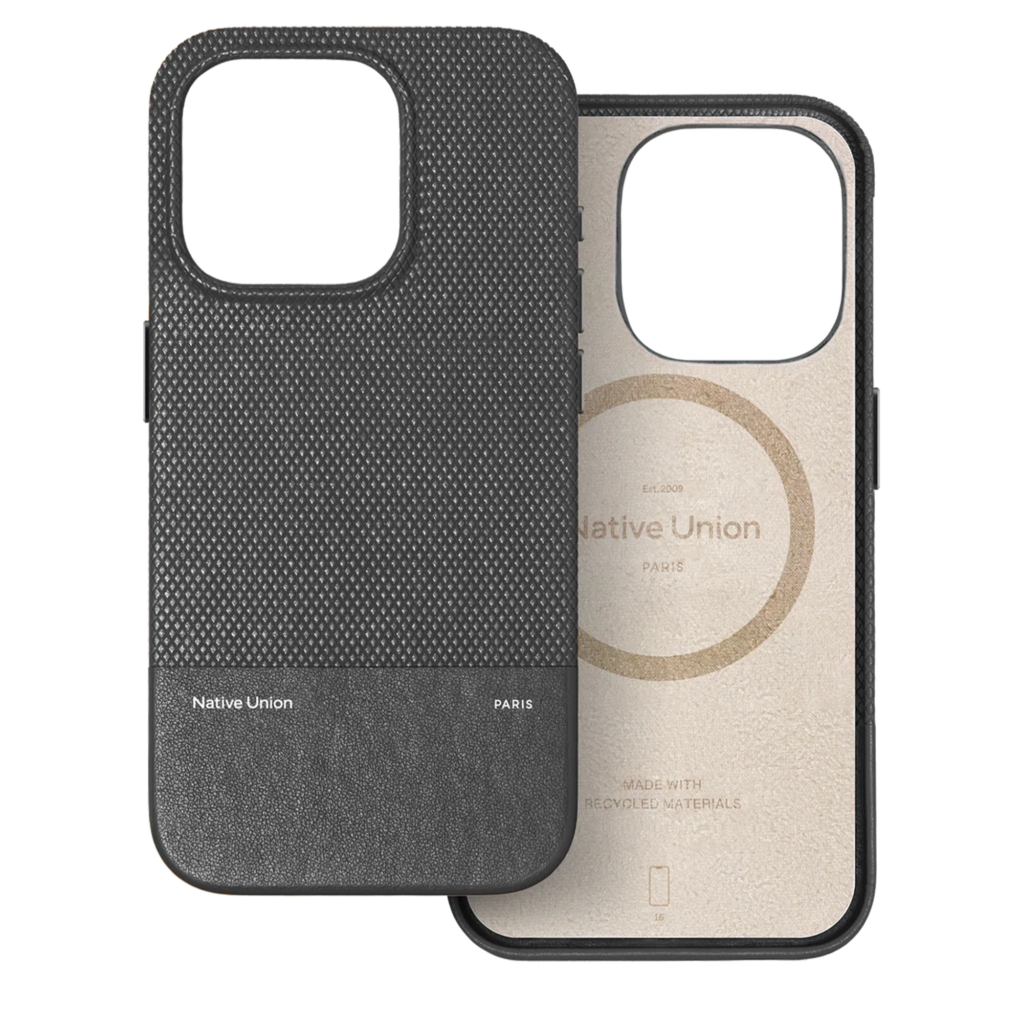 Чехол Native Union (RE) Classic Case для iPhone 16 Pro Max - Black (RECLA‑BLK-NP24PM)