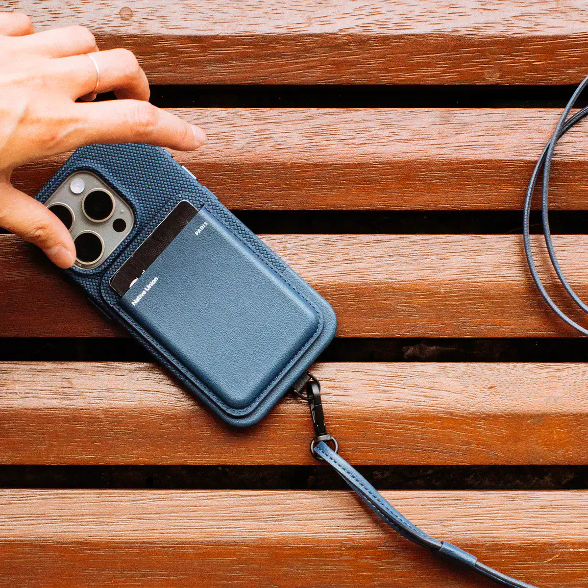 Чехол Native Union (RE) Classic Case для iPhone 16 Pro Max - Navy (RECLA‑NAV-NP24PM)