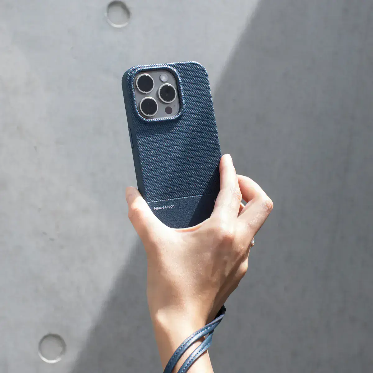 Чехол Native Union (RE) Classic Case для iPhone 16 Pro Max - Navy (RECLA‑NAV-NP24PM)
