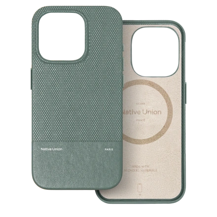 Чохол Native Union (RE) Classic Case для iPhone 16 Pro Max - Slate Green (RECLA‑GRN-NP24PM)