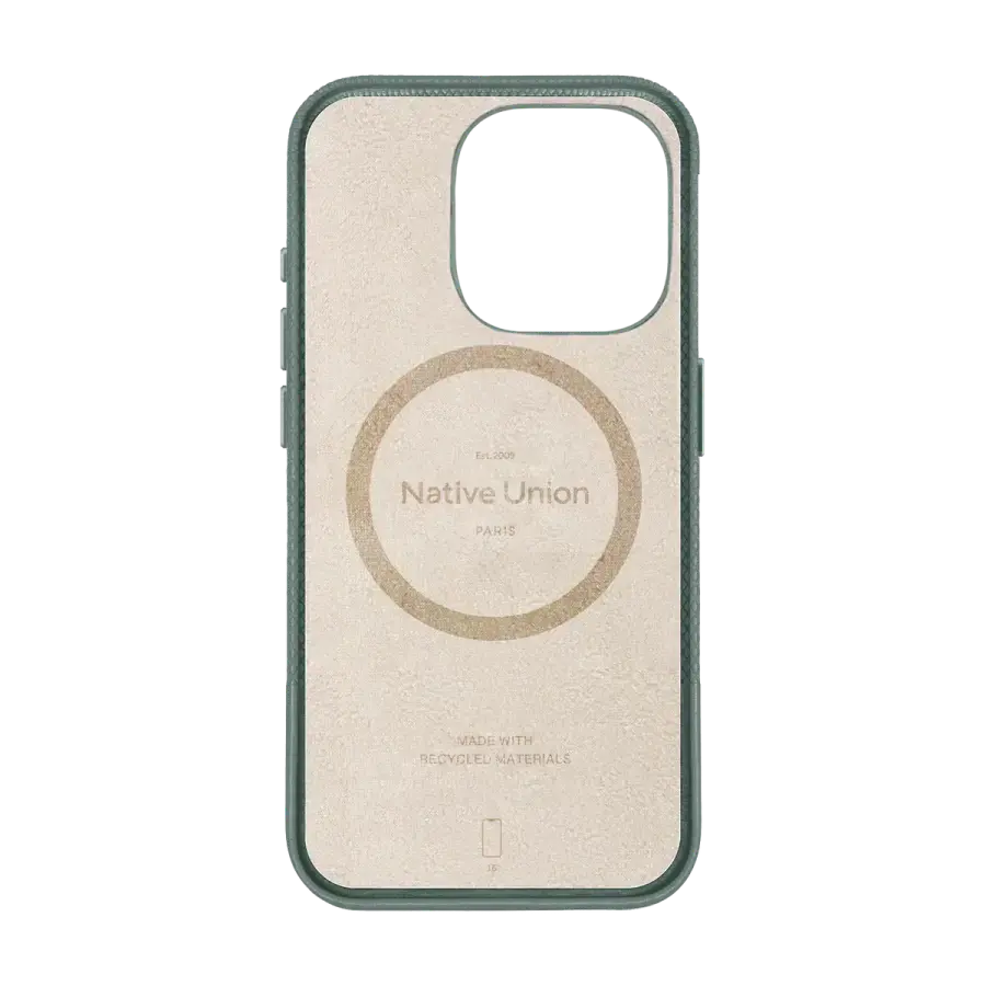 Чехол Native Union (RE) Classic Case для iPhone 16 Pro - Slate Green (RECLA‑GRN-NP24P)
