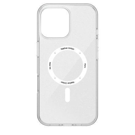 Чохол Native Union (RE) Clear Case for iPhone 16 Pro Max - Clear (RECLE-TRA-NP24PM)