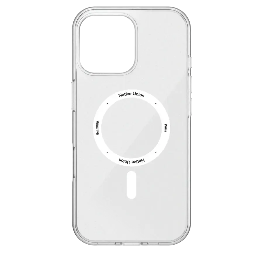 Чехол Native Union (RE) Clear Case for iPhone 16 Pro Max - Clear (RECLE-TRA-NP24PM)