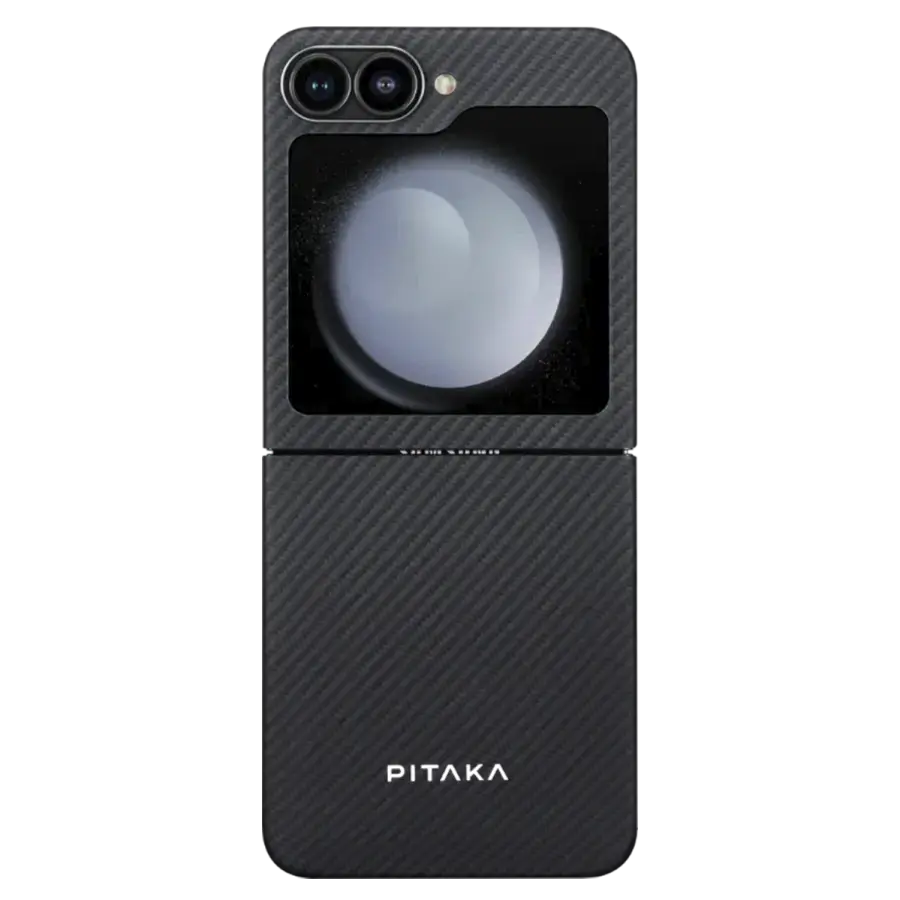 Чехол Pitaka MagEZ Case 5 for Samsung Galaxy Flip 6 - Twill Black/Grey (FBFLIP6)