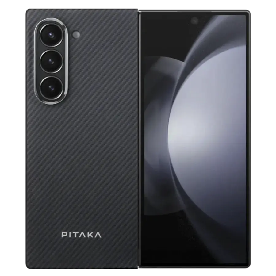 Чехол Pitaka MagEZ Case 5 for Samsung Galaxy Fold 6 - Twill Black/Grey (FBFOLD6)