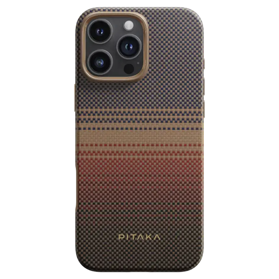 Чехол Pitaka Military-Grade Protective Case for iPhone 16 Pro - Sunset (KI1601CPSU)