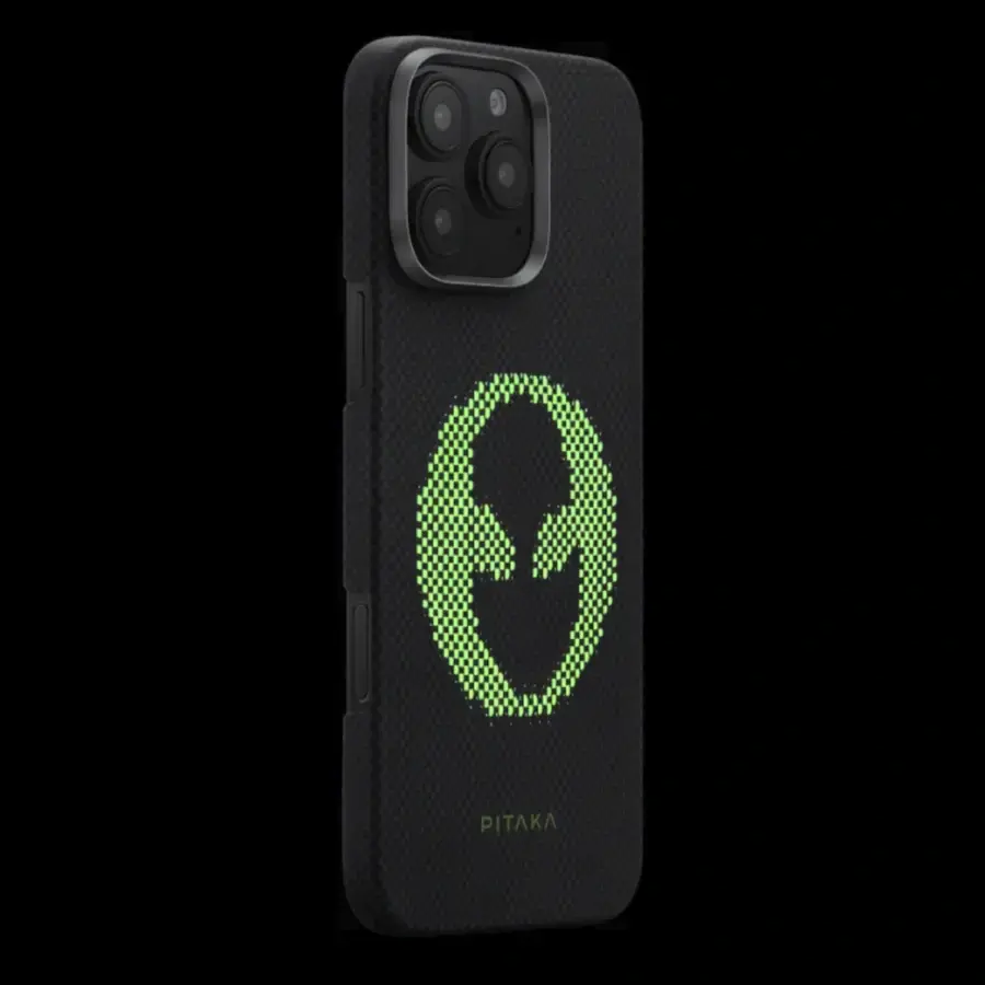 Чехол Pitaka Tactile Woven Case Aries Alien for iPhone 16 Pro Max (KI1601ALP)