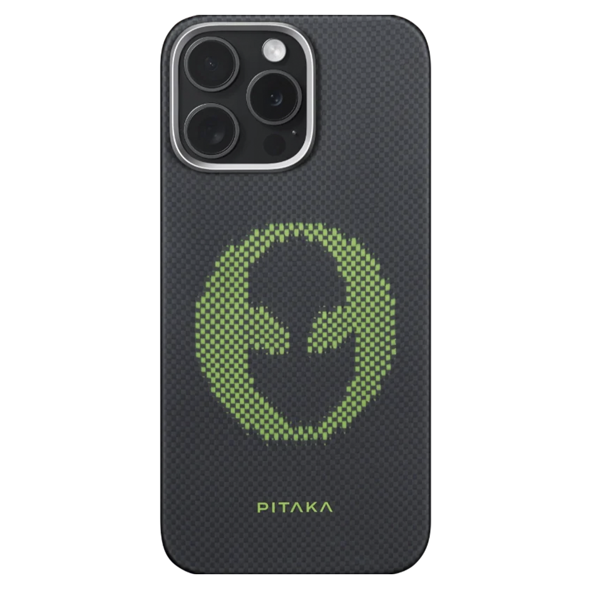 Чехол Pitaka Tactile Woven Case Aries Alien for iPhone 16 Pro Max (KI1601ALP)