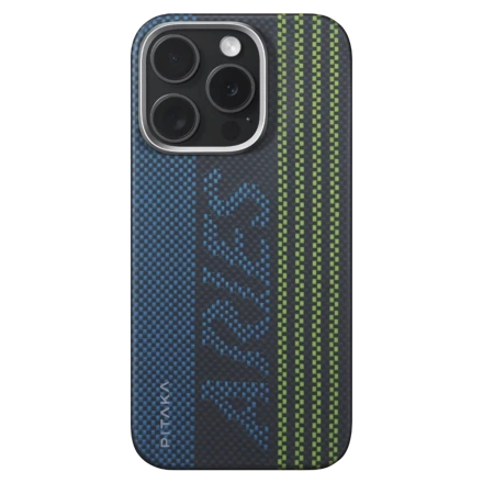 Чехол Pitaka Tactile Woven Case Aries Credit Card for iPhone 16 Pro (KI1601CR)