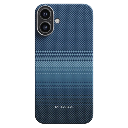 Чехол Pitaka Tactile Woven Case for iPhone 16 - Moonrise