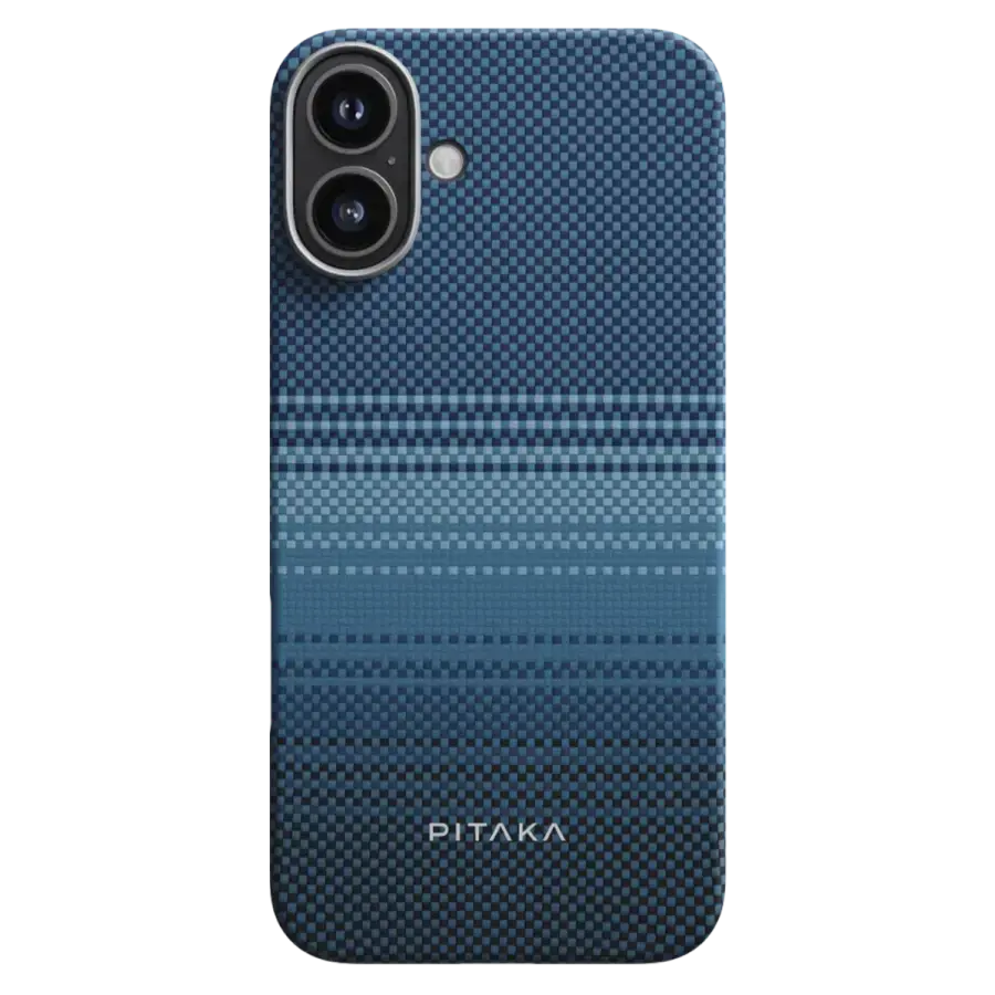 Чехол Pitaka Tactile Woven Case for iPhone 16 - Moonrise (KI1601M)