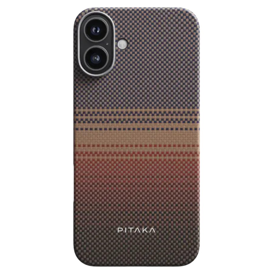 Чохол Pitaka Tactile Woven Case for iPhone 16 Plus - Sunset