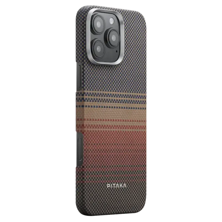 Чехол Pitaka Tactile Woven Case for iPhone 16 Pro Max - Sunset (KI1601SUM)