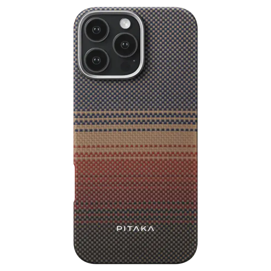 Чехол Pitaka Tactile Woven Case for iPhone 16 Pro Max - Sunset (KI1601SUM)