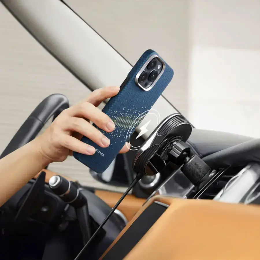 Чехол Pitaka Tactile Woven Case StarPeak for iPhone 16 Pro Max - Milky Way Galaxy (KI1602PMYG)