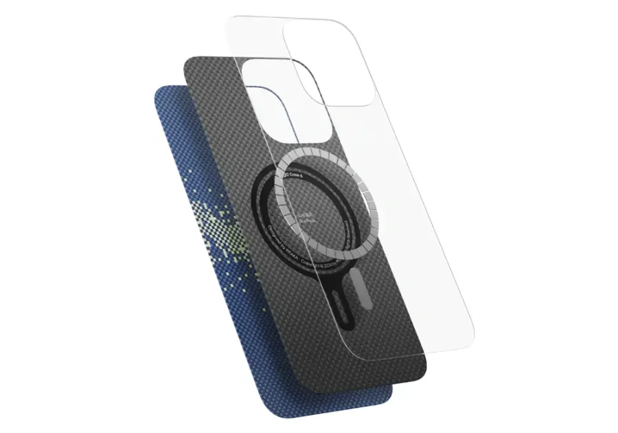 Чехол Pitaka Tactile Woven Case StarPeak for iPhone 16 Pro Max - Milky Way Galaxy (KI1602PMYG)