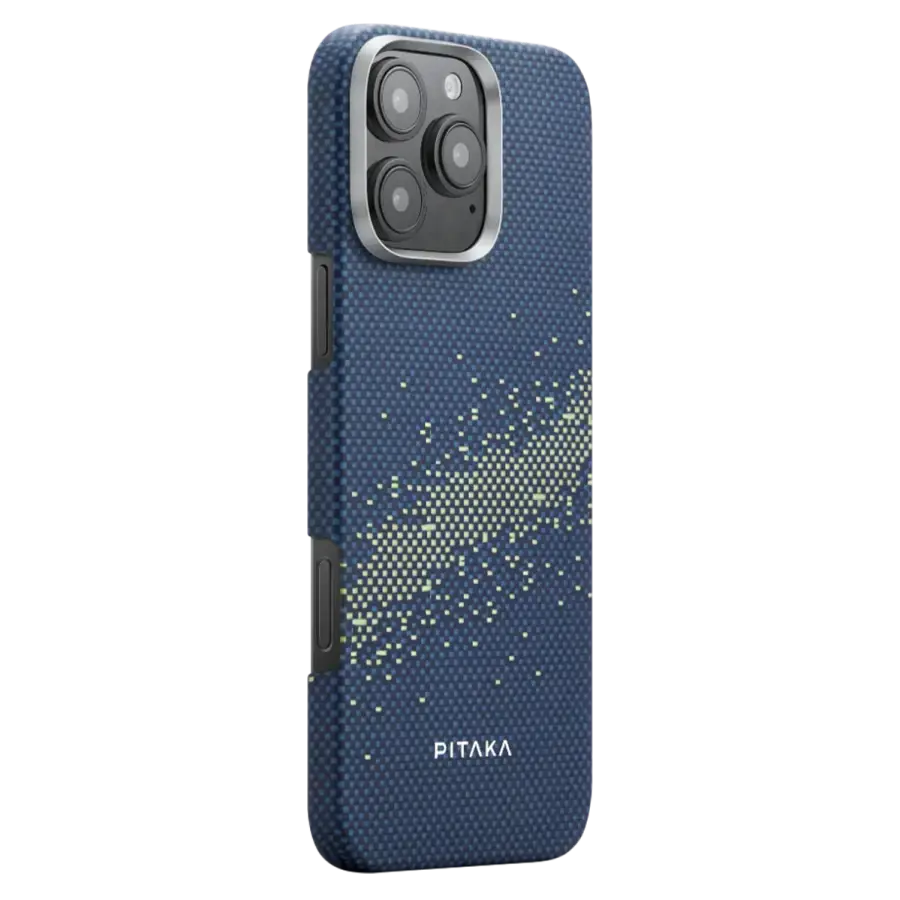 Чехол Pitaka Tactile Woven Case StarPeak for iPhone 16 Pro Max - Milky Way Galaxy (KI1602PMYG)