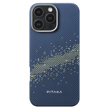 Чохол Pitaka Tactile Woven Case StarPeak for iPhone 16 Pro Max - Milky Way Galaxy (KI1602PMYG)