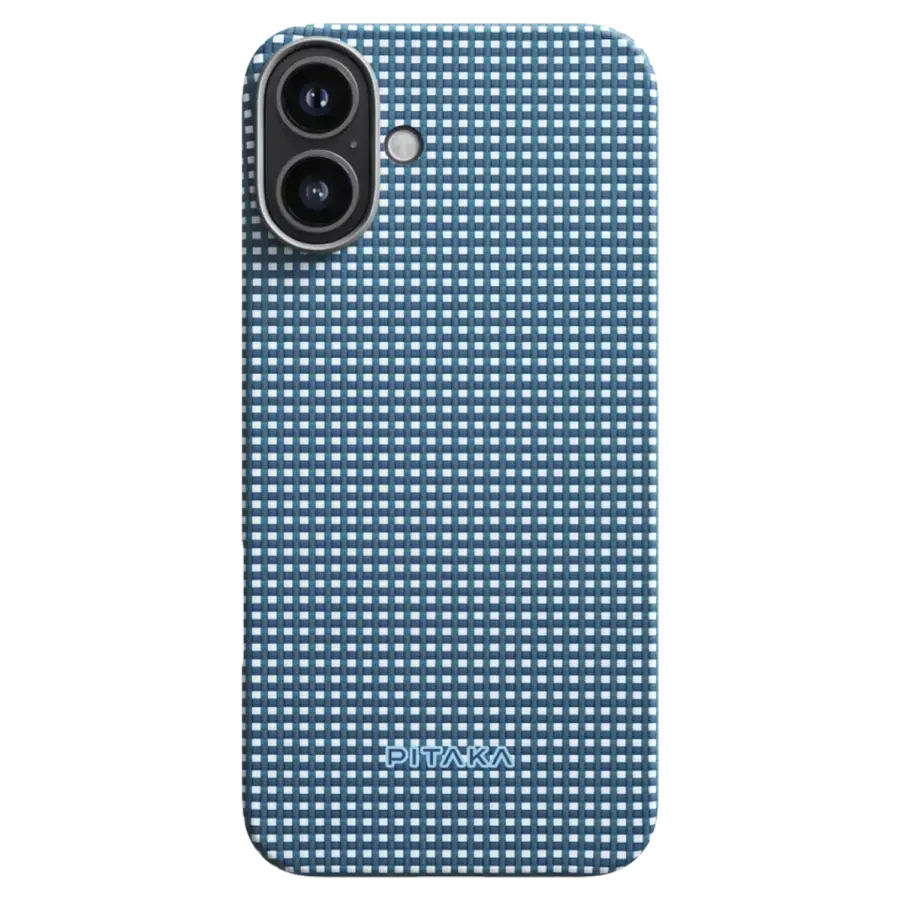 Чехол Pitaka Ultra-Slim Case for iPhone 16 Plus - Ocean Blue