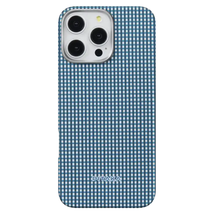 Чехол Pitaka Ultra-Slim Case for iPhone 16 Pro Max - Ocean Blue (KI1602POCE)