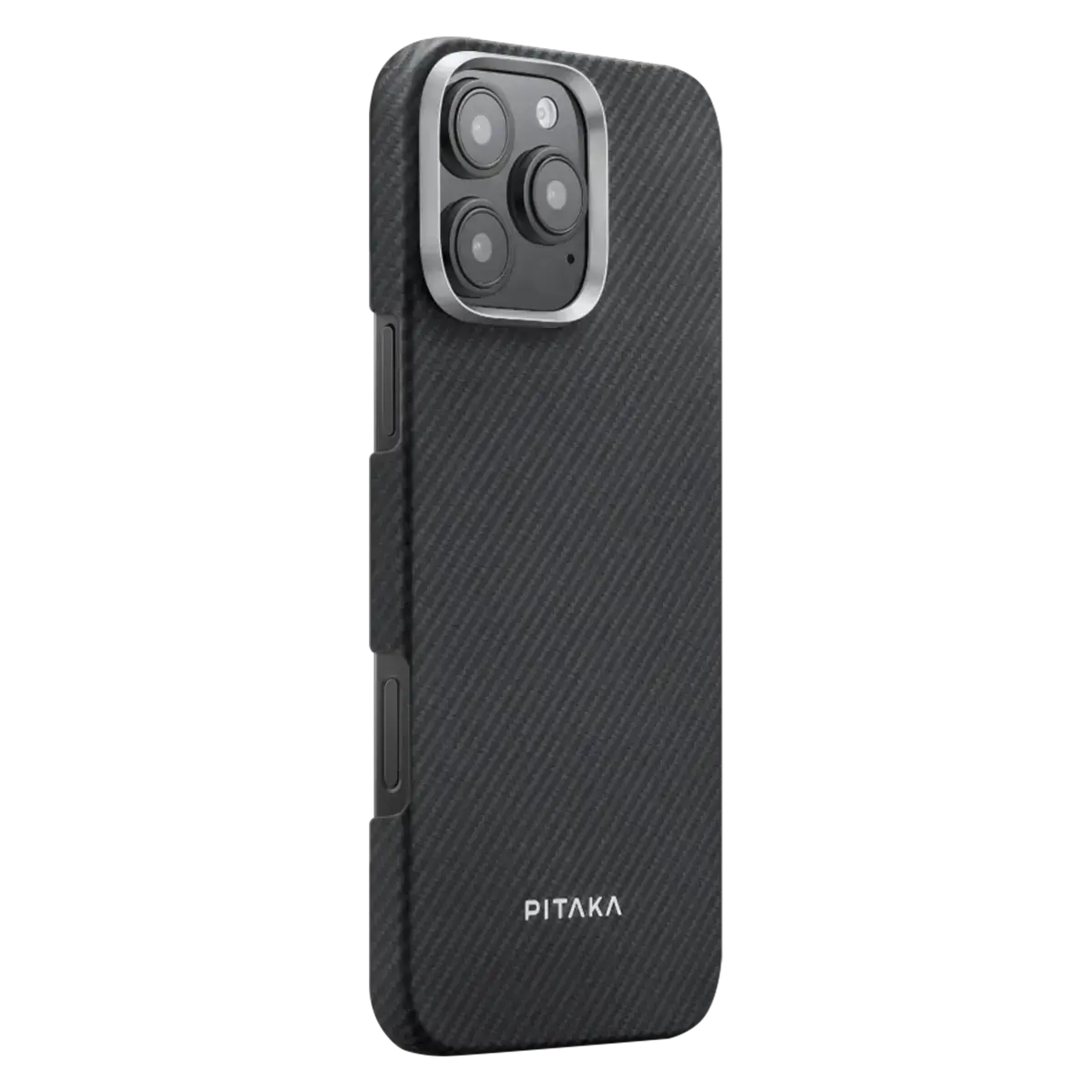 Чохол Pitaka Ultra-Slim Case Twill 600D for iPhone 16 Pro Max - Black/Grey (KI1601PMA)