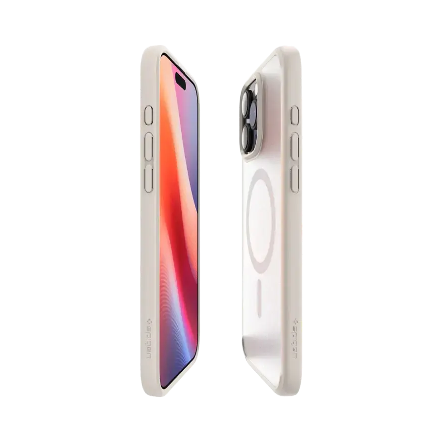 Чохол Spigen Ultra Hybrid з MagSafe для iPhone 16 Pro - Frost Natural Titanium (ACS08138)