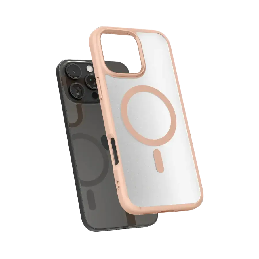 Чохол Spigen Ultra Hybrid з MagSafe для iPhone 16 Pro - Frost Rose Titanium (ACS08694)