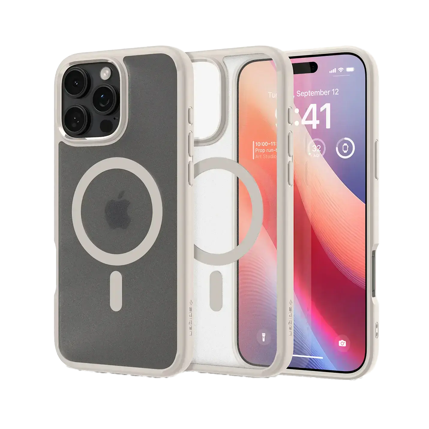 Чехол Spigen Ultra Hybrid з MagSafe для iPhone 16 Pro Max - Frost Natural Titanium (ACS08382)