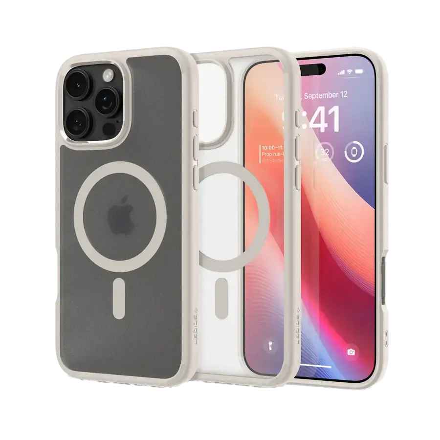 Чехол Spigen Ultra Hybrid з MagSafe для iPhone 16 Pro Max - Frost Natural Titanium (ACS08382)