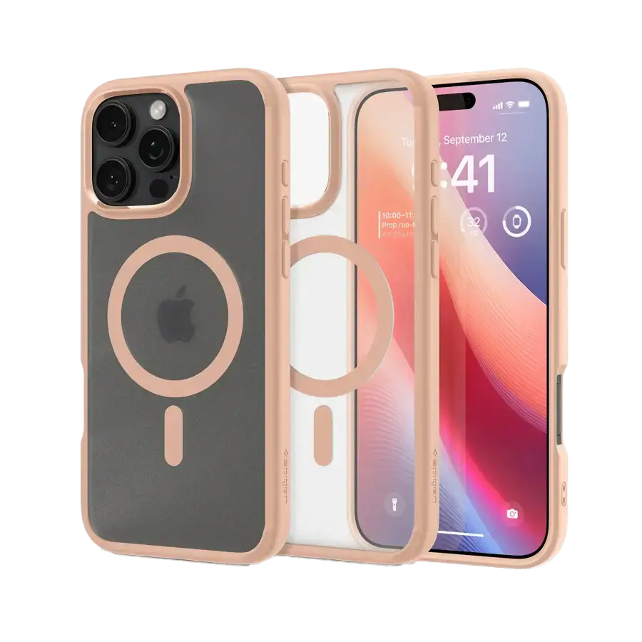 Чохол Spigen Ultra Hybrid з MagSafe для iPhone 16 Pro Max - Frost Rose Titanium (ACS08689)